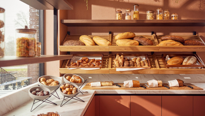 Ontbijtbuffet