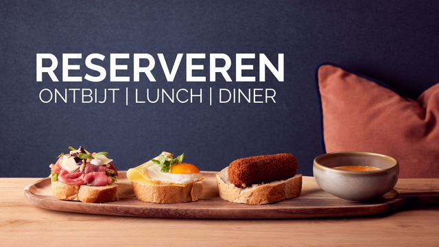 Reserveer een tafel