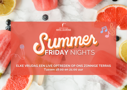 A live performance every Friday